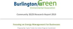 Community 20/20 Research Report 2019 Focusing on Energy Management For Businesses - Prepared by: Taylor Trocki, Eco-Action Program Coordinator ...