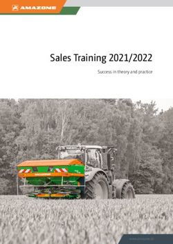 Sales Training 2021/2022 - Success in theory and practice - www.amazone.de - AMAZONE Info-Portal