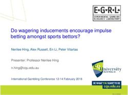 Do wagering inducements encourage impulse betting amongst sports bettors? - Nerilee Hing, Alex Russell, En Li, Peter Vitartas Presenter: Professor ...