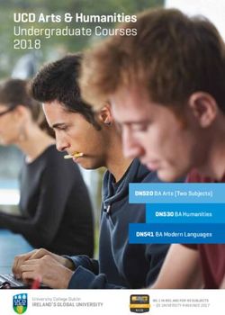 UCD Arts & Humanities Undergraduate Courses 2018 - DN520 BA Arts (Two Subjects) DN530 BA Humanities DN541 BA Modern Languages - University ...