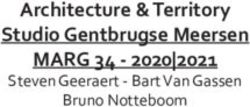 Architecture & Territory Studio Gentbrugse Meersen - MARG 34 - 2020|2021 Steven Geeraert - Bart Van Gassen Bruno Notteboom