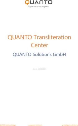 QUANTO Transliteration Center - QUANTO Solutions GmbH