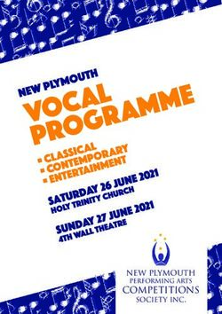 COMPETITIONS NEW PLYMOUTH - PERFORMING ARTS - New Plymouth Competitions Society New ...
