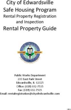 City of Edwardsville Safe Housing Program