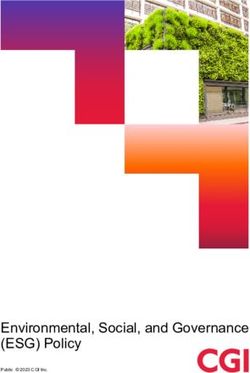 Environmental, Social, and Governance (ESG) Policy