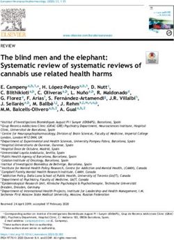 The blind men and the elephant: Systematic review of systematic reviews of cannabis use related health harms