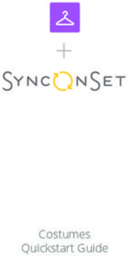 Costumes Quickstart Guide