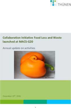Collaboration Initiative Food Loss and Waste launched at MACS-G20 - Annual update on activities