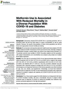 Metformin Use Is Associated With Reduced Mortality in a Diverse Population With COVID-19 and Diabetes - Frontiers