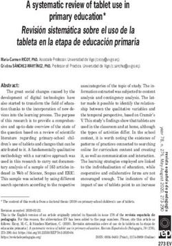 A systematic review of tablet use in primary education