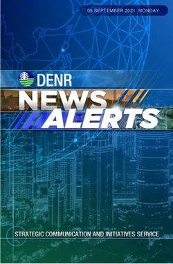 SEPTEMBER 2021, MONDAY - DENR