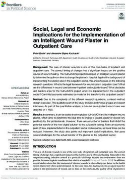 Social, Legal and Economic Implications for the Implementation of an Intelligent Wound Plaster in Outpatient Care