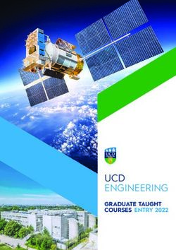 UCD ENGINEERING GRADUATE TAUGHT COURSES ENTRY 2022