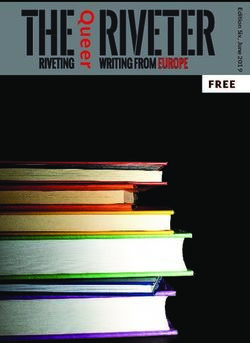 THE RIVETER - European Literature Network