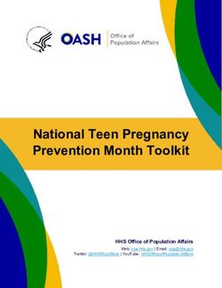 National Teen Pregnancy Prevention Month Toolkit - HHS Office of Population Affairs - Office of ...