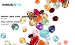 Hidden Gems of the Grocery Channel - Q2 2017 Elley Symmes, Analyst June 2017 - Potatoes USA