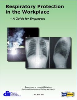 Respiratory Protection in the Workplace- A Guide for Employers - Department of Industrial Relations