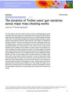 The dynamics of Twitter users' gun narratives across major mass shooting events - Nature