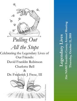 Pulling Out All the Stops - Celebrating the Legendary Lives of Our Friends: David Franklin Robinson Charlotte Bell & Dr. Frederick J. Frese, III ...