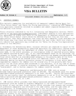 VISA BULLETIN - travel.gov