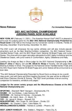 2021 AKC NATIONAL CHAMPIONSHIP JUDGING PANEL NOW AVAILABLE