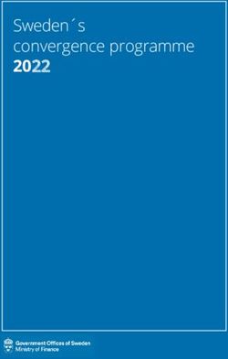Sweden s convergence programme 2022