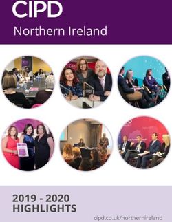 Northern Ireland 2019 - 2020 HIGHLIGHTS cipd.co.uk/northernireland