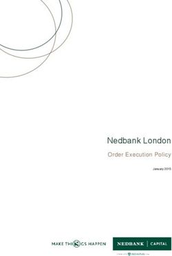 Nedbank London Order Execution Policy