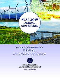 NCSE 2019 - Sustainable Infrastructure & Resilience - ANNUAL CONFERENCE - National Council for ...