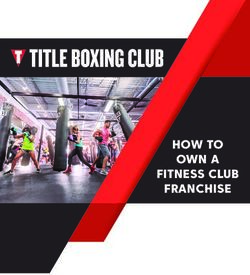 HOW TO OWN A FITNESS CLUB FRANCHISE - TITLE Boxing ...