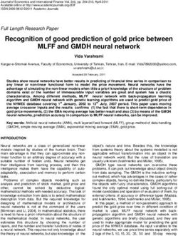Recognition of good prediction of gold price between MLFF and GMDH neural network
