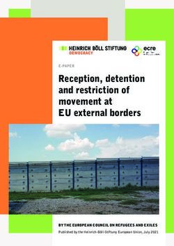 Reception, detention and restriction of movement at EU external borders - E-PAPER - BY THE EUROPEAN COUNCIL ON REFUGEES AND EXILES