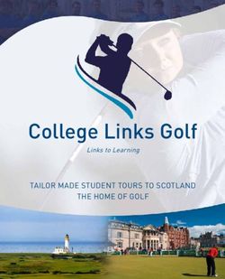 College Links Golf TAILOR MADE STUDENT TOURS TO SCOTLAND THE HOME OF GOLF - Links to Learning