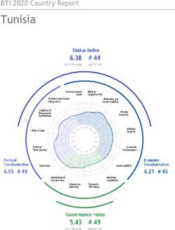 Tunisia BTI 2020 Country Report - Bertelsmann Transformation Index