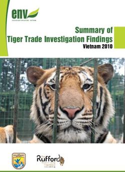 Summary of Tiger Trade Investigation Findings - Vietnam 2010 - Education for ...