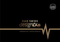PRODUCT CATALOGUE - Black Panther Design Lab