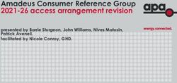 Amadeus Consumer Reference Group 2021-26 access arrangement revision - presented by Barrie Sturgeon, John Williams, Nives Matosin, Patrick ...