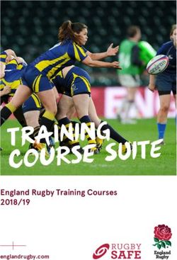 TRAINING England Rugby Training Courses 2018/19 - englandrugby.com - London Youth Games