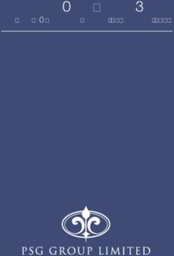 UNAUDITED RESULTS FOR THE SIX MONTHS ENDED 31 AUGUST 2018 - MarketScreener.com