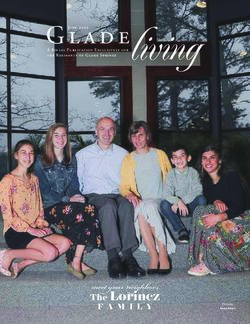 The Lorincz - A Social Publication Exclusively for - Glade Springs Village POA
