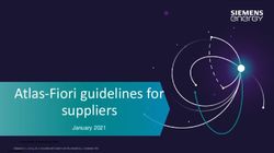 Atlas-Fiori guidelines for suppliers - January 2021 - Siemens ...