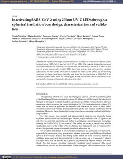 INACTIVATING SARS-COV-2 USING 275NM UV-C LEDS THROUGH A SPHERICAL IRRADIATION BOX: DESIGN, CHARACTERIZATION AND VALIDATION - PREPRINTS.ORG
