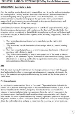 ZUIHITSU-RANDOM NOTES ON JUDO by Ronald D&eacute;sormeaux