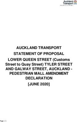 AUCKLAND TRANSPORT STATEMENT OF PROPOSAL - LOWER QUEEN STREET (Customs Street to Quay Street) TYLER STREET AND GALWAY STREET, AUCKLAND ...