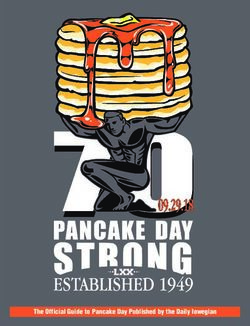The Official Guide to Pancake Day Published by the Daily Iowegian