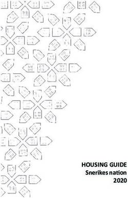 HOUSING GUIDE Snerikes nation 2020 - Uppsala University ...