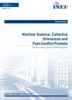 Wartime Violence, Collective Grievances and Post-Conflict Protests - Evidence from Uganda's LRA Insurgency