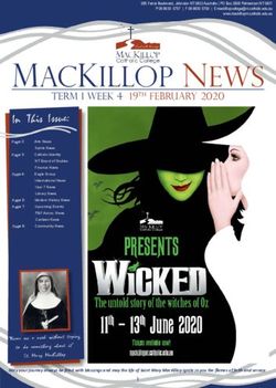 MACKILLOP NEWS TERM 1 WEEK 4 19TH FEBRUARY 2020 - MACKILLOP CATHOLIC COLLEGE