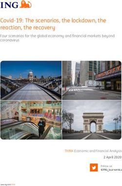 European Quarterly Covid-19: The scenarios, the lockdown, the reaction, the recovery - ING Think