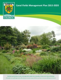 Canal Fields Management Plan 2015-2020 - Dacorum ...